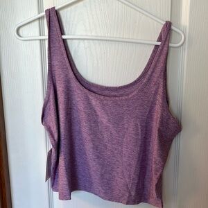 Outdoor Voices Purple Crop Top